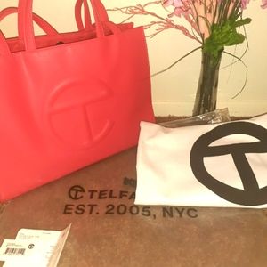 Red Telfar Bag Medium